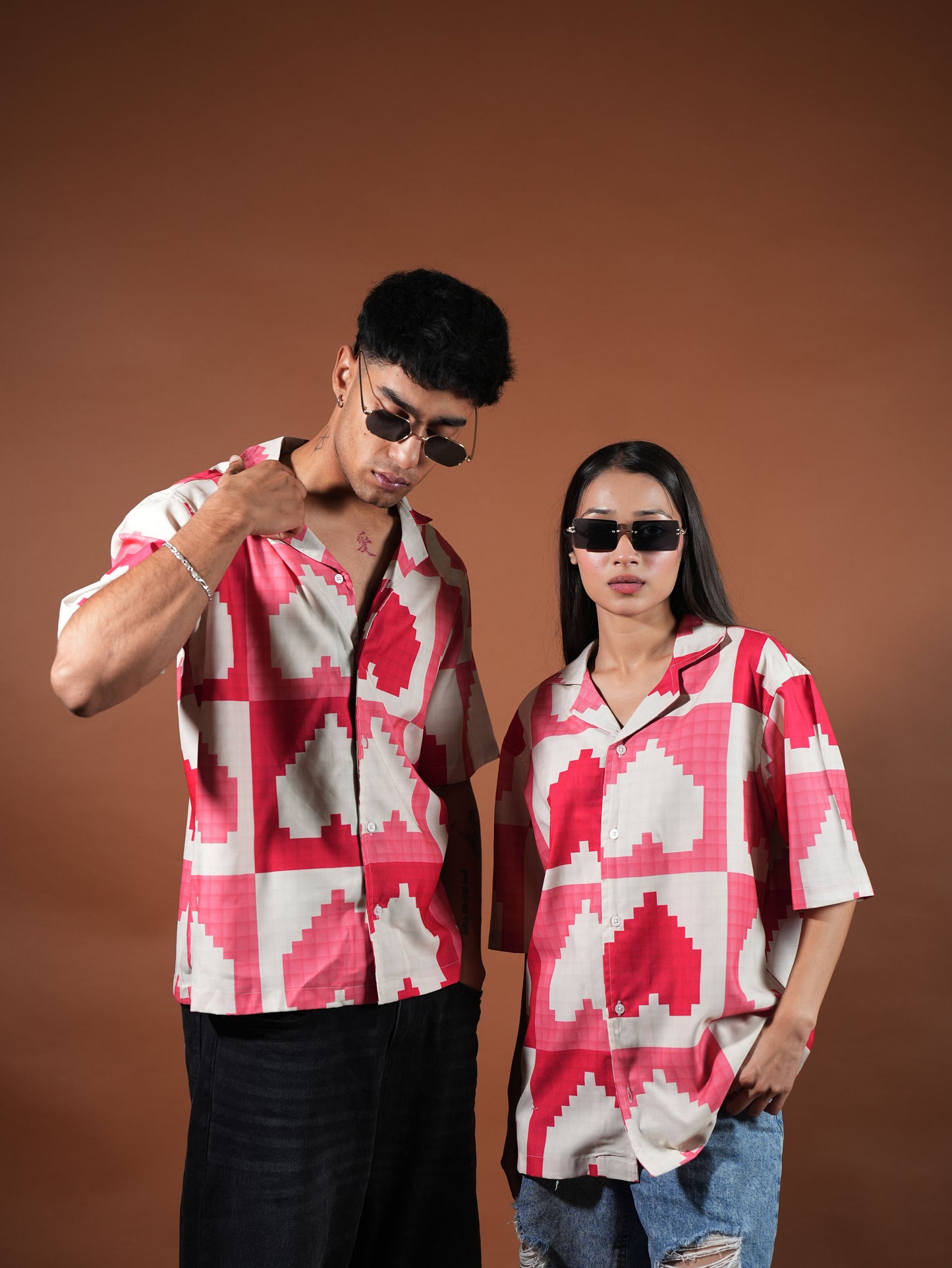 INVERTED HEART RELAXED FIT SHIRT
