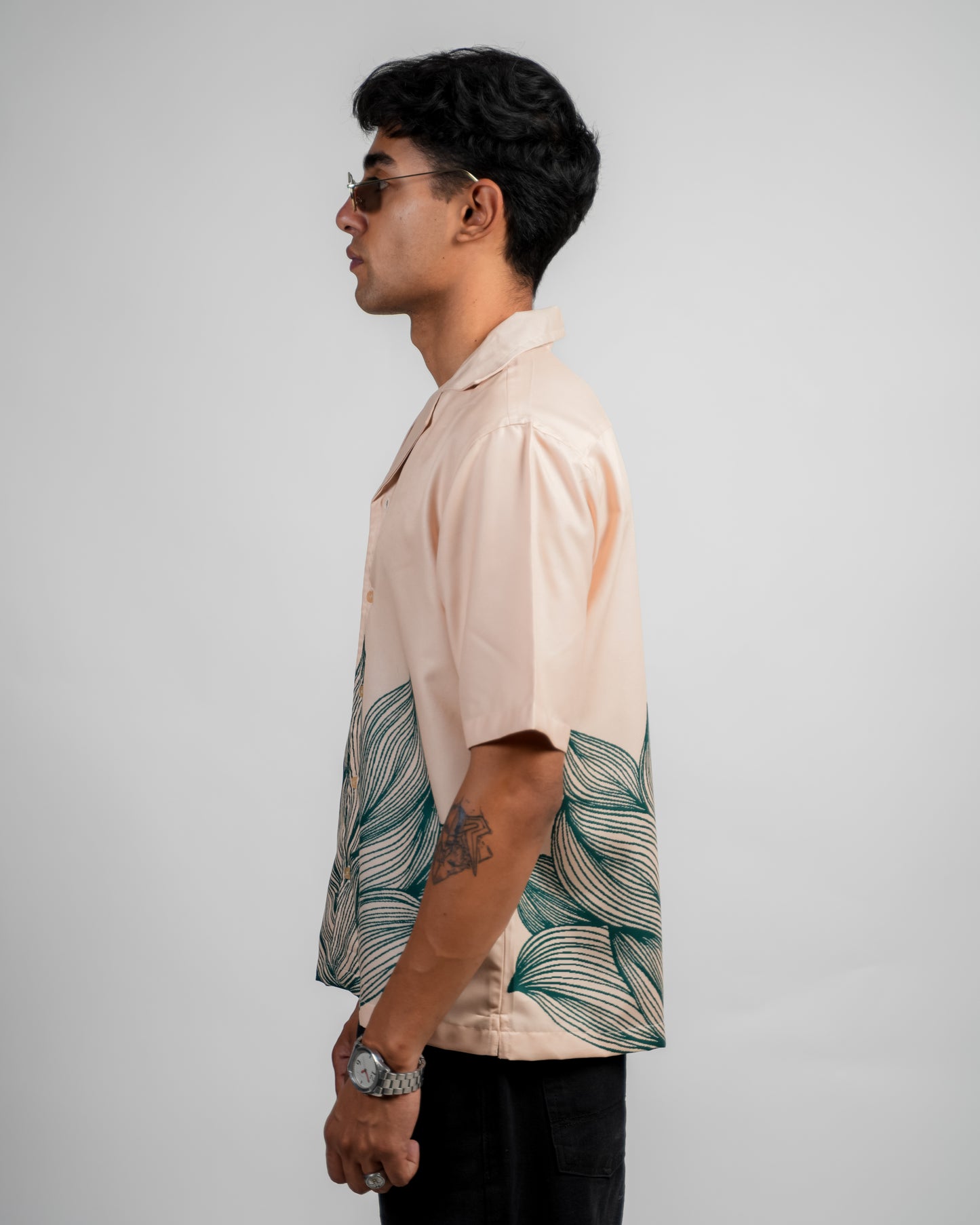 LEAFY AFFAIR RELAXED FIT SHIRT