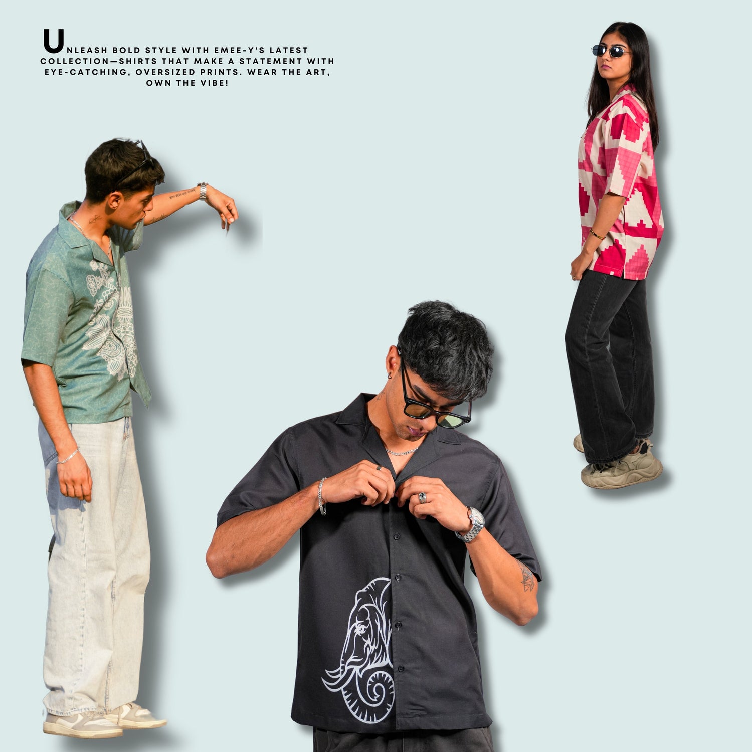 Abstract Shirts Collection EMEE-Y