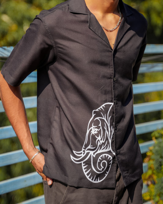 BLACK MAMMOTH RELAXED FIT SHIRT