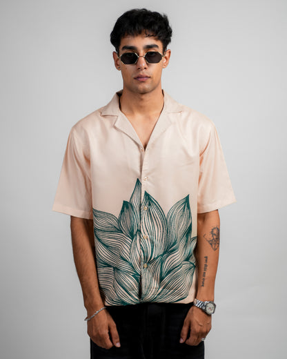 LEAFY AFFAIR RELAXED FIT SHIRT