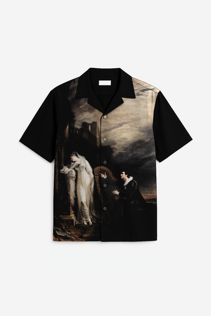 LONG LOST LOVE OVERSIZED SATIN SHIRT