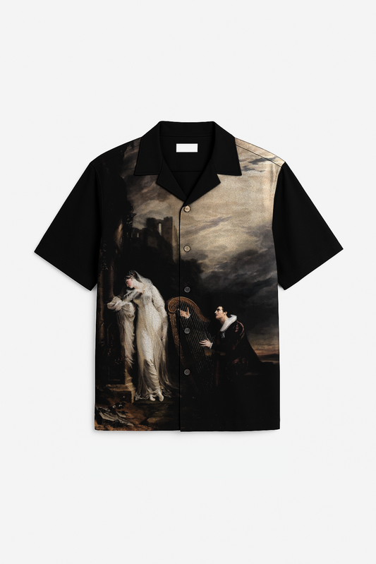 LONG LOST LOVE OVERSIZED SATIN SHIRT